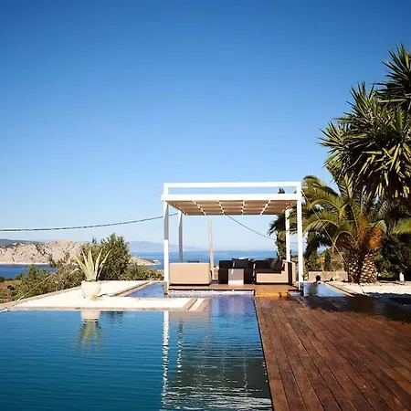 Maisonnette Koukounaries Piscine Et Vue Mer *